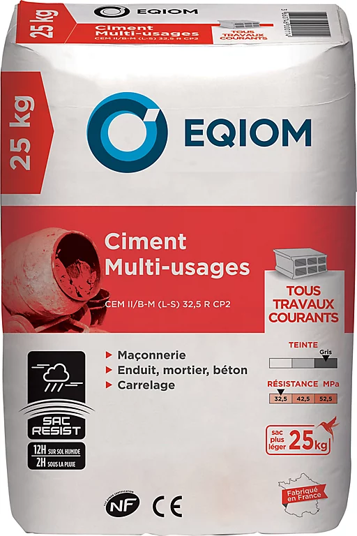 Ciment multi-usages Ciment multi-usages de qualité professionnelle chez Ozaé Graviers Déco