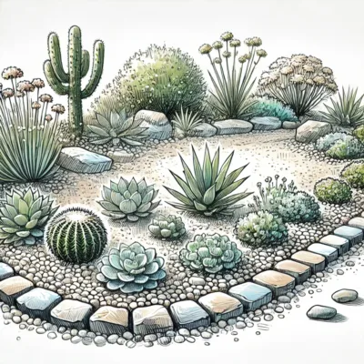 Top 10 des idées d'aménagement avec des graviers décoratifs pour sublimer votre jardin 11 10. Creer un jardin sec