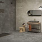 Dalle Céramique I.MAT - Cube, teinte béton gris anthracite – Ozaé Graviers Déco