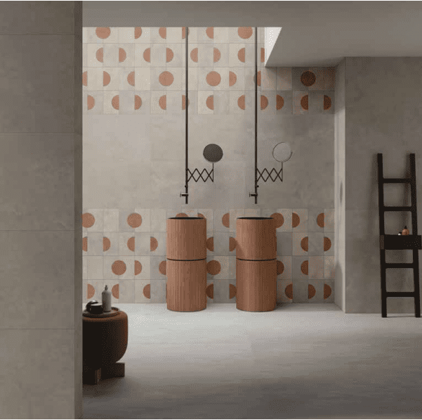 Dalle Céramique JOIN – Wing – Ozaé Graviers Déco Dalle Céramique JOIN - Wing teinte beige-gris effet béton – Ozaé Graviers Déco